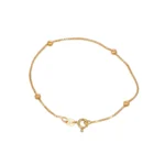 BRACCIALE ORO GIALLO CON SFERETTE