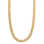 COLLANA ORO GIALLO MAGLIA PIATTA