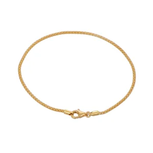 BRACCIALE ORO GIALLO FUNE