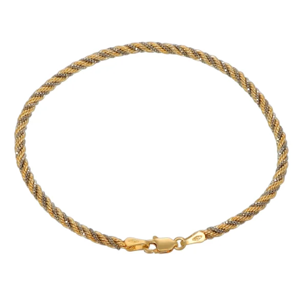 BRACCIALE DUE ORI TORCION