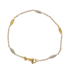 BRACCIALE DUE ORI NOVELLO