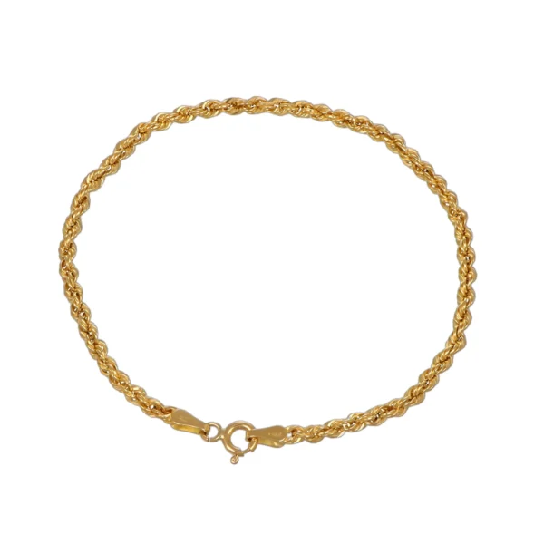 BRACCIALE ORO GIALLO TORCION