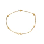 BRACCIALE ORO GIALLO CON ROMBI