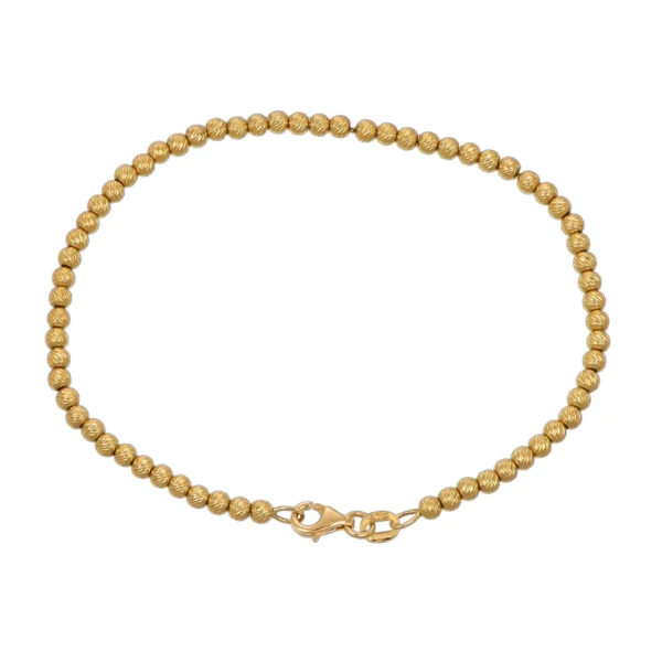 BRACCIALE ORO GIALLO SFERE