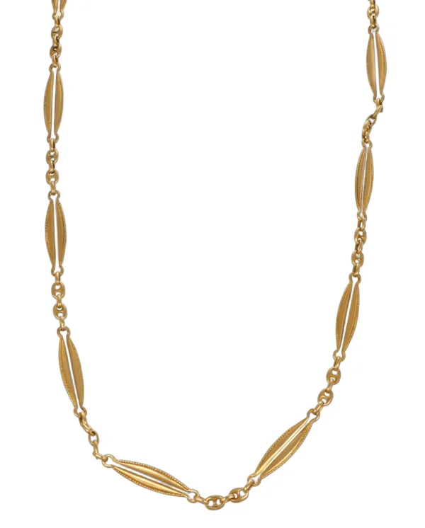 COLLANA ORO GIALLO MODELLO  VINTAGE