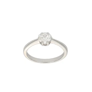ANELLO ORO BIANCO CON DIAMANTI MAGIC KT 0.21 TOT