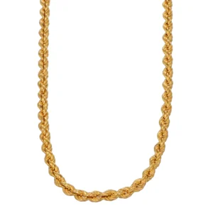 COLLANA ORO GIALLO TORCION