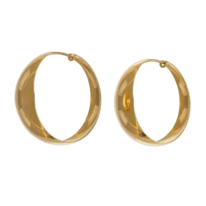 ORECCHINI ORO GIALLO CERCHI