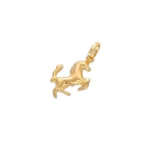 CIONDOLO ORO GIALLO CAVALLO