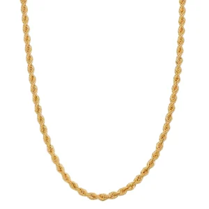 COLLANA ORO GIALLO TORCION LUNGA