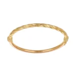 BRACCIALE DUE ORI  RIGIDO