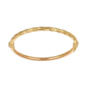 BRACCIALE DUE ORI  RIGIDO
