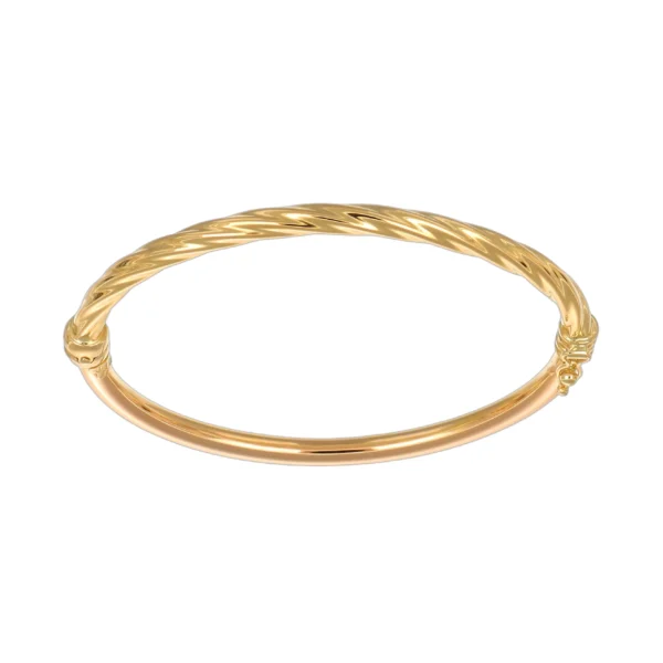 BRACCIALE DUE ORI  RIGIDO