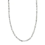 COLLANA ORO BIANCO EURO 90