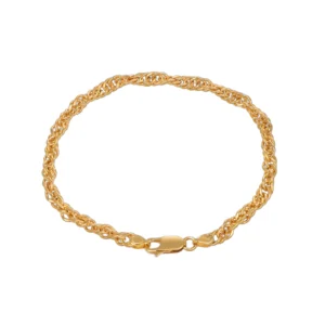 BRACCIALE ORO GIALLO TORCION GRANDE
