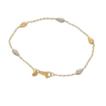 BRACCIALE DUE ORI NOVELLO