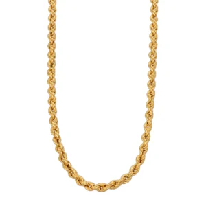 COLLANA ORO GIALLO TORCION