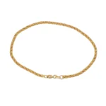 BRACCIALE ORO GIALLO TORCION SATINATO