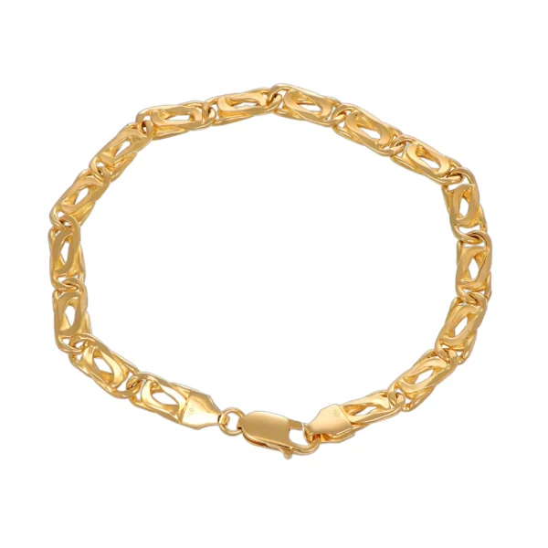 BRACCIALE ORO GIALLO UOMO