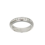 ANELLO ORO BIANCO ETERNE CON DIAMANTI