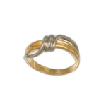 ANELLO DUE ORI NODO
