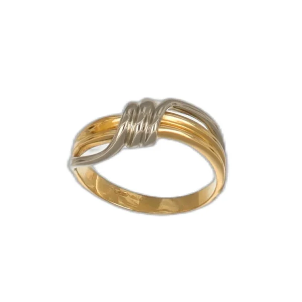 ANELLO DUE ORI NODO