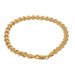 BRACCIALE ORO GIALLO SEMIRIGIDO