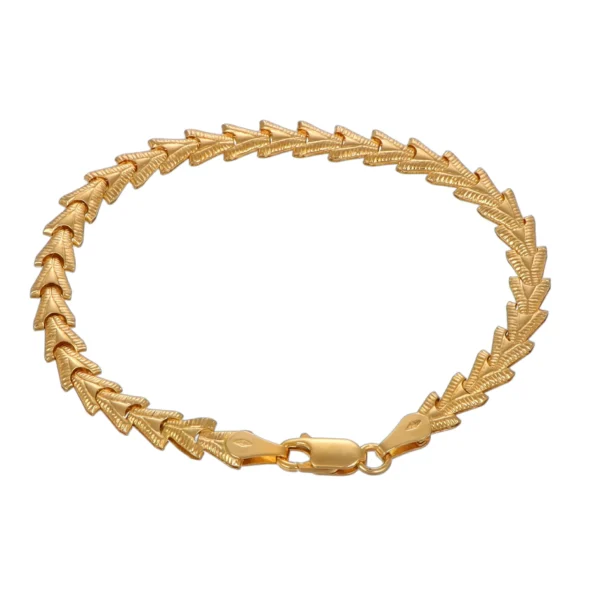 BRACCIALE ORO GIALLO SEMIRIGIDO