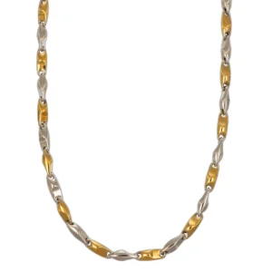 COLLANA DUE ORI SEMI MASTRELLO