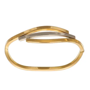 BRACCIALE DUE ORI RIGIDO