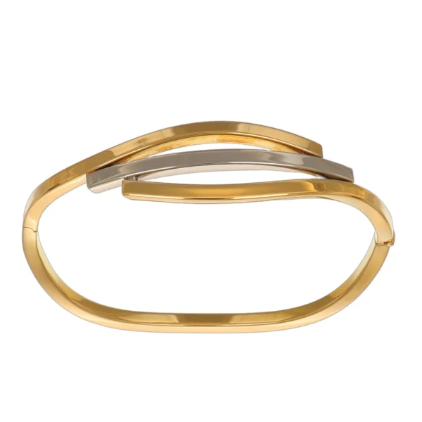 BRACCIALE DUE ORI RIGIDO