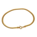 BRACCIALE ORO GIALLO SEMIRIGIDO