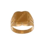 ANELLO ORO GIALLO LUC SAT UOMO