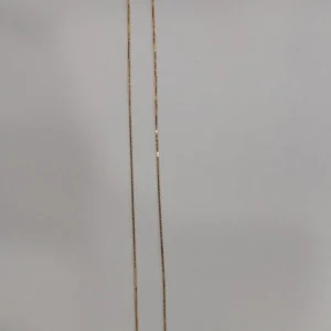 Collana oro giallo quadratina