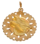 CIONDOLO ORO GIALLO DEA BENDATA