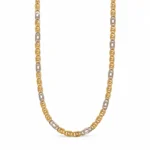 COLLANA DUE ORI UOMO