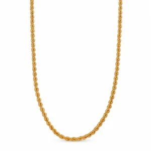 COLLANA ORO GIALLO TORCION SOTTILE