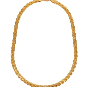 COLLANA ORO GIALLO SEMIRIGIDA