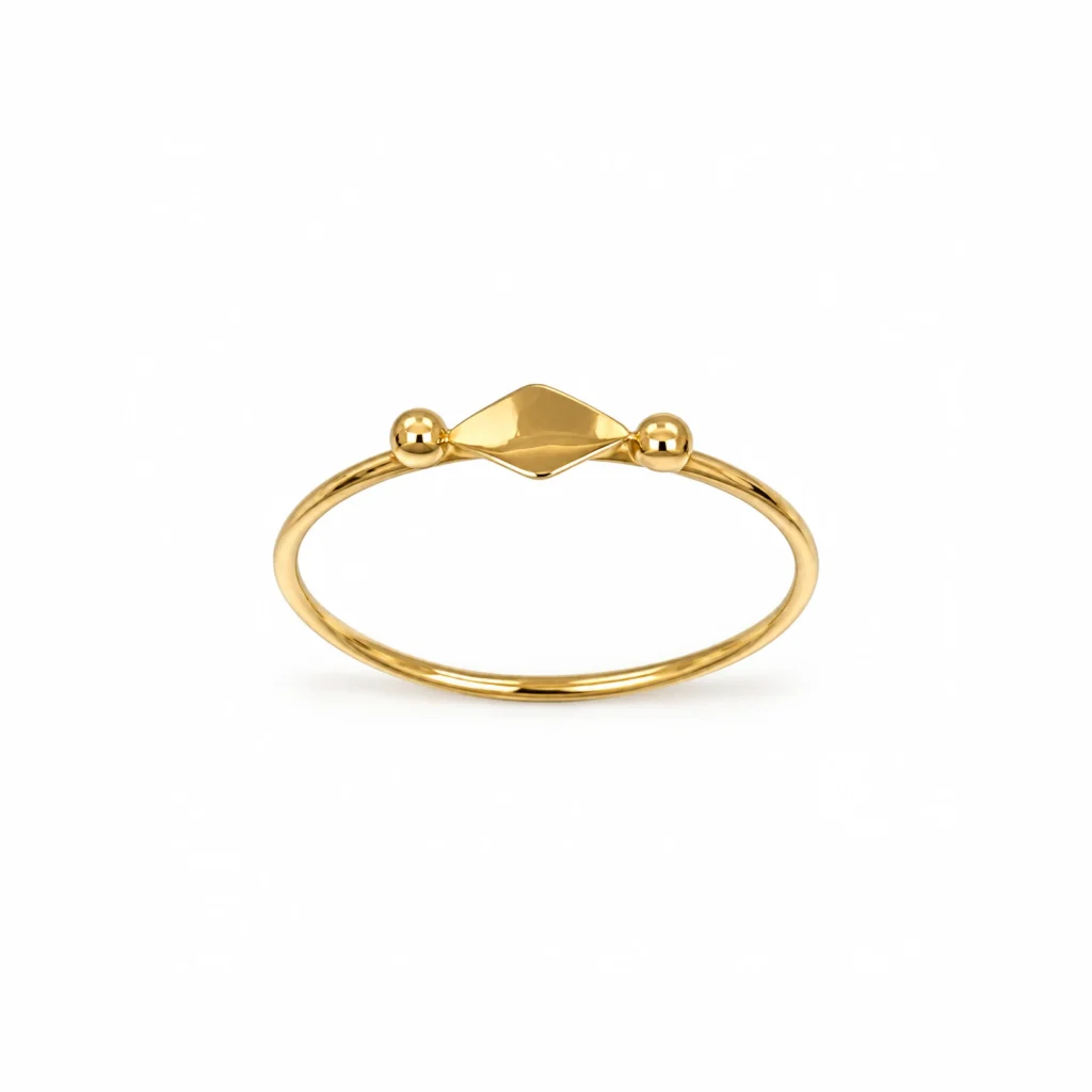 Anello oro giallo, oro 18 kt