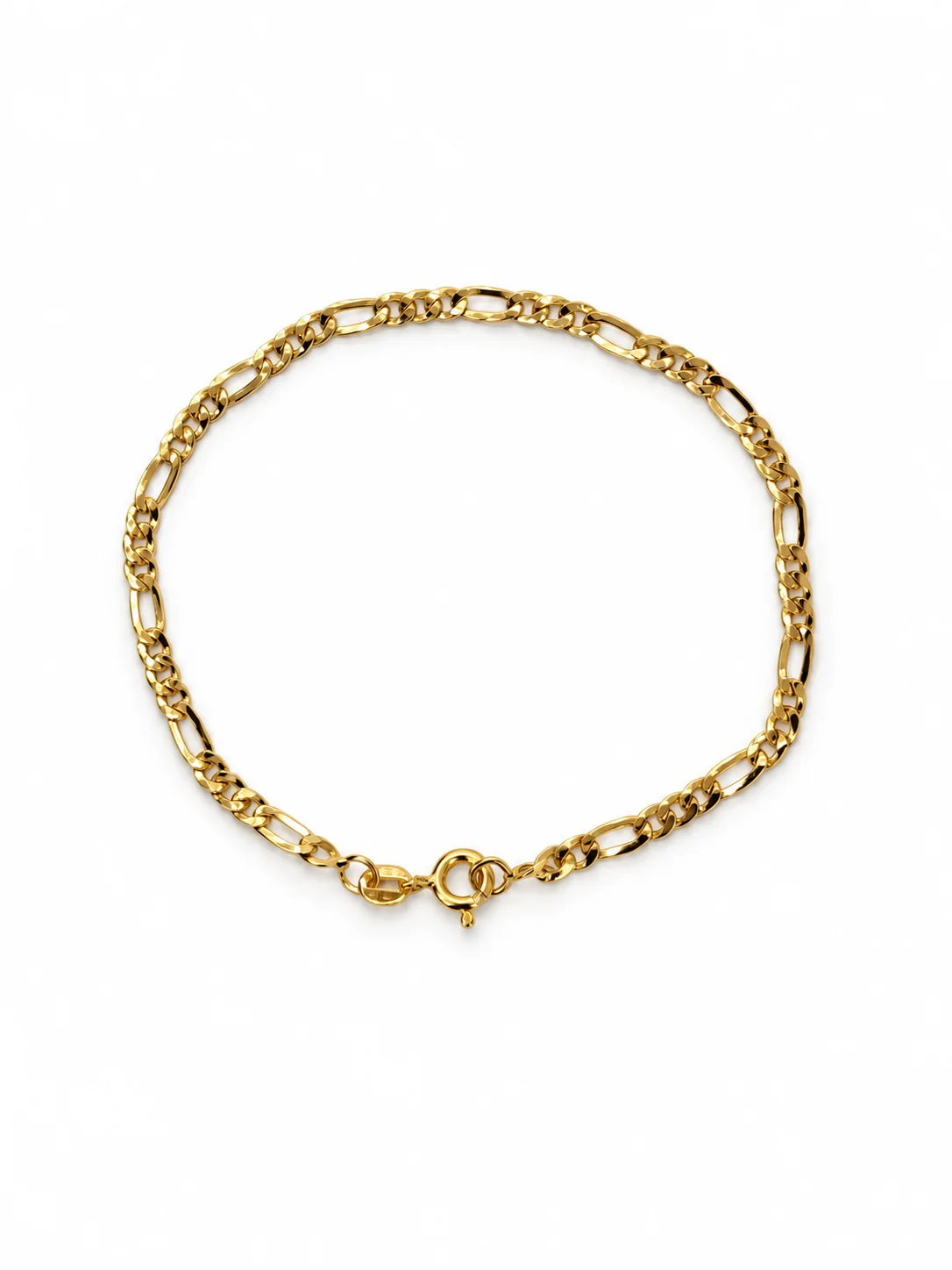 Bracciale oro giallo 3+1, oro 18 kt