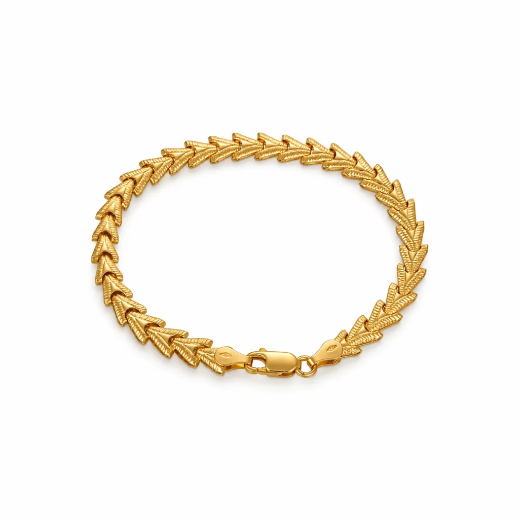 Bracciale oro giallo semirigido, oro 18 kt, lunghezza 19 cm