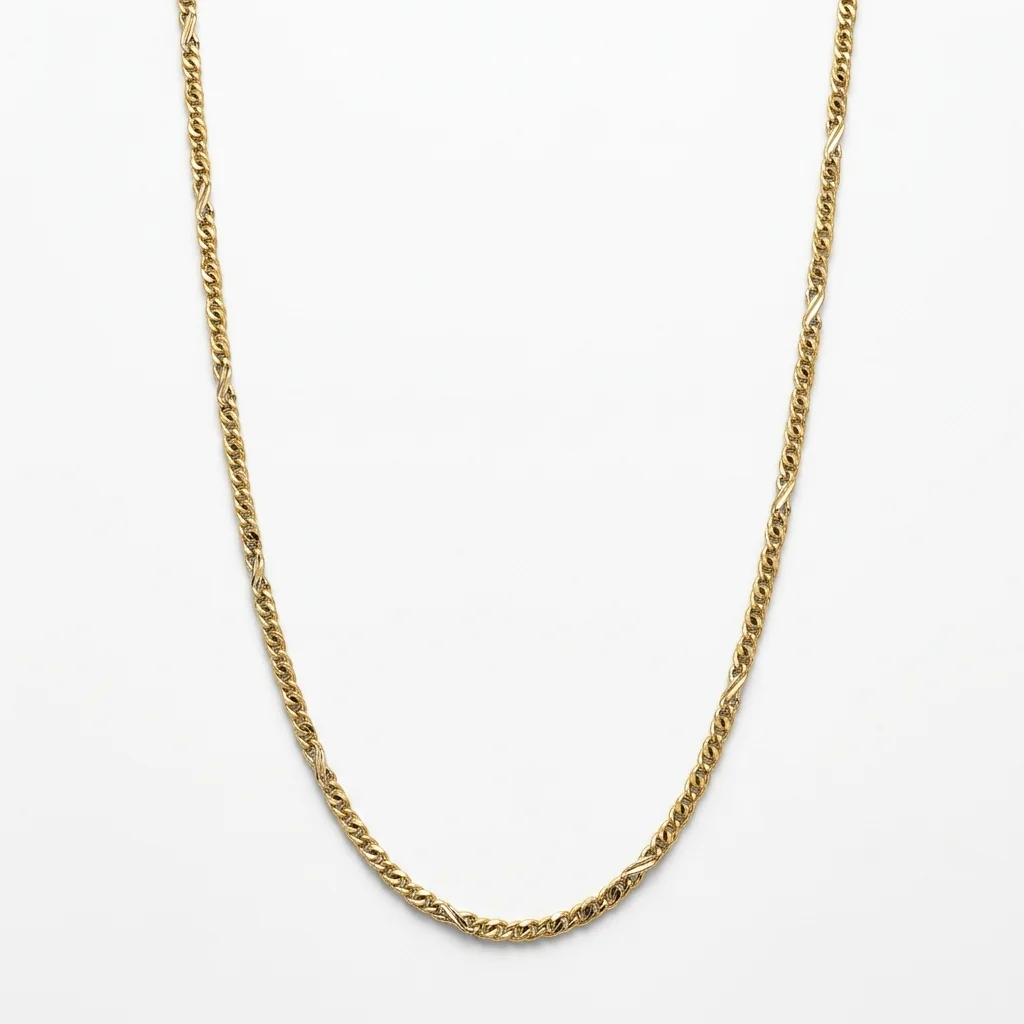 Collana oro giallo, oro 18 kt