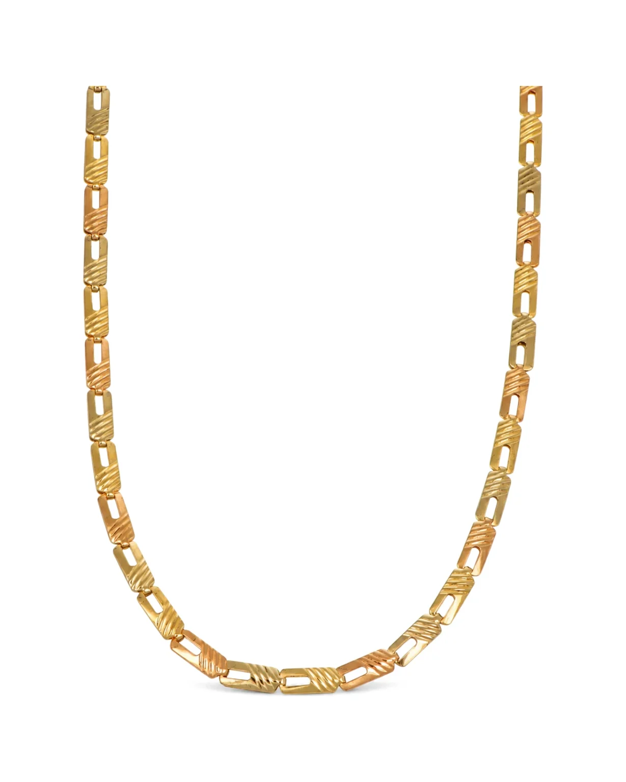 Collana oro giallo donna, oro 18 kt, lunghezza 49,3 cm