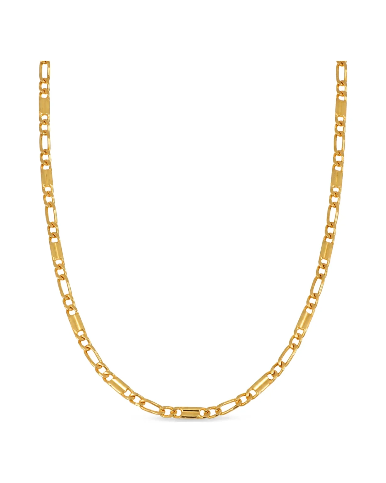 Collana oro giallo, oro 18 kt, lunghezza 60 cm