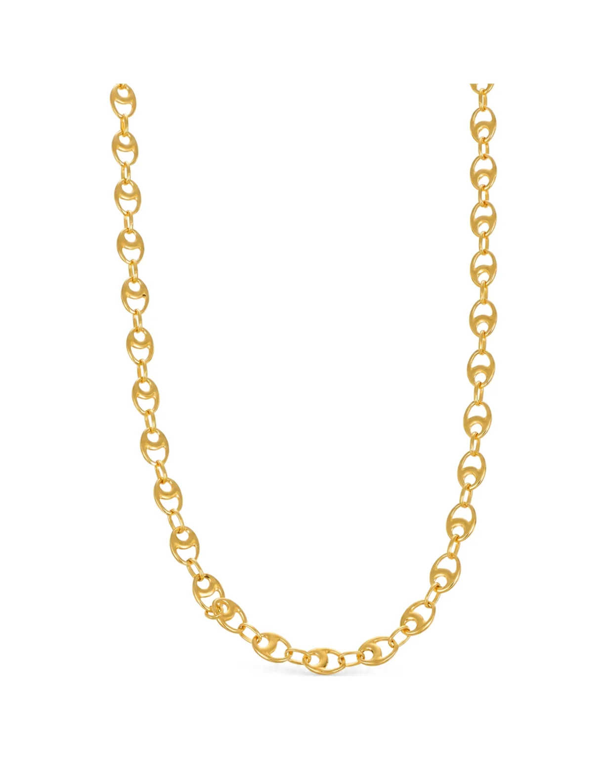 Collana oro giallo, oro 18 kt, lunghezza 60 cm