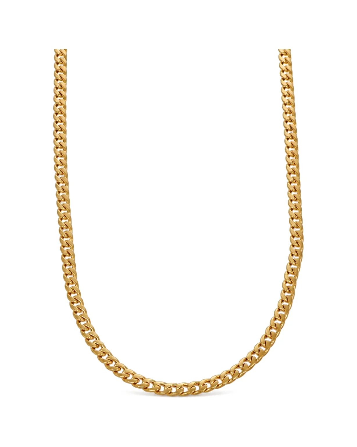 Collana oro giallo, oro 18 kt, lunghezza 50 cm