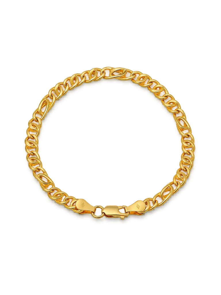 Bracciale da uomo in oro giallo