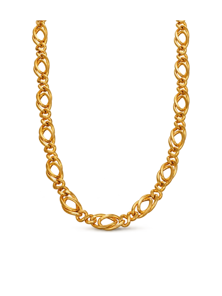 Collana da donna in oro giallo